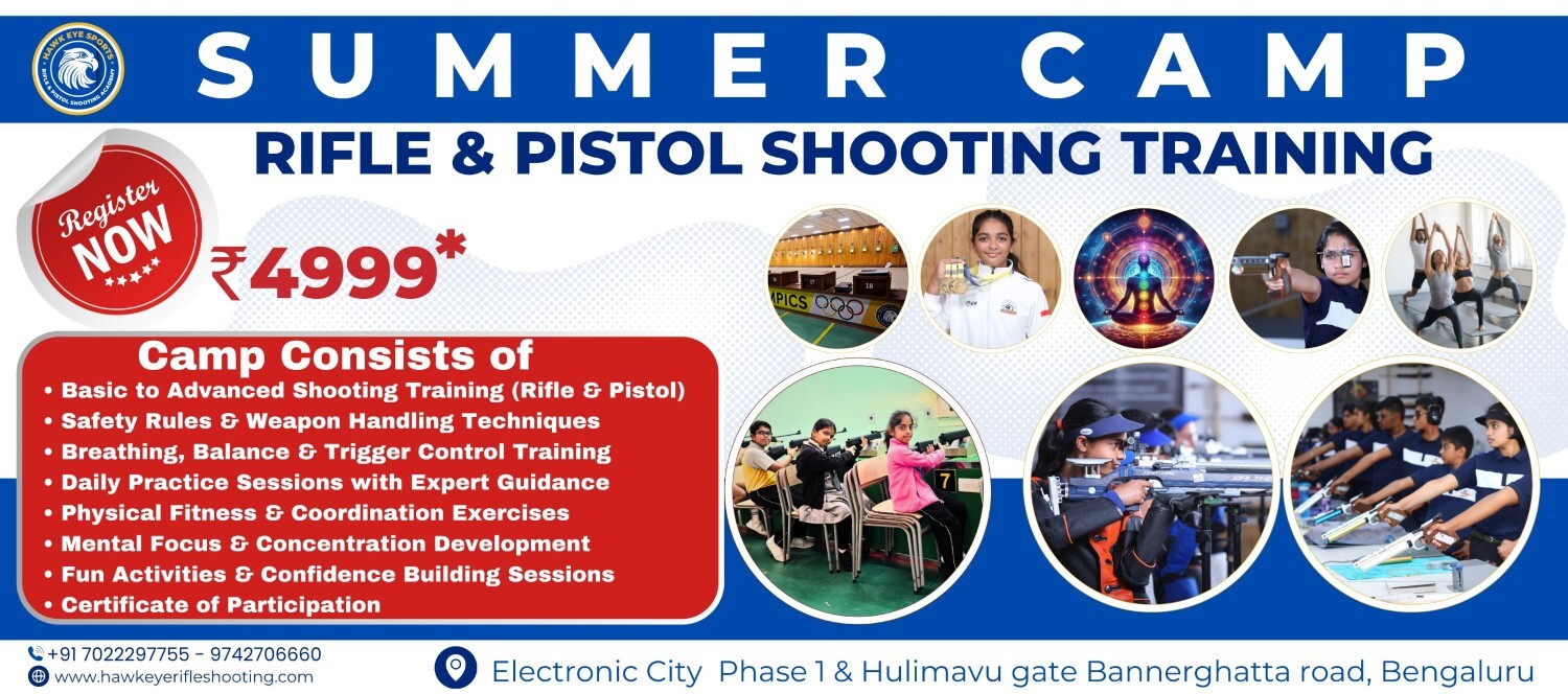 Basic shooting coaching to Men and Women in bangalore